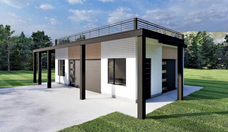 Can You Build Garage With A Rooftop Deck Top 3 Designs