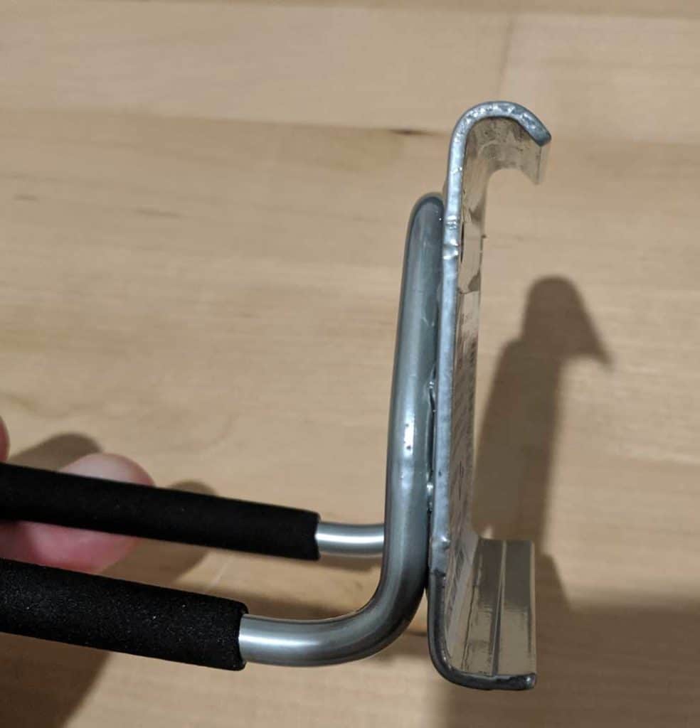 Kobalt hook: Side view