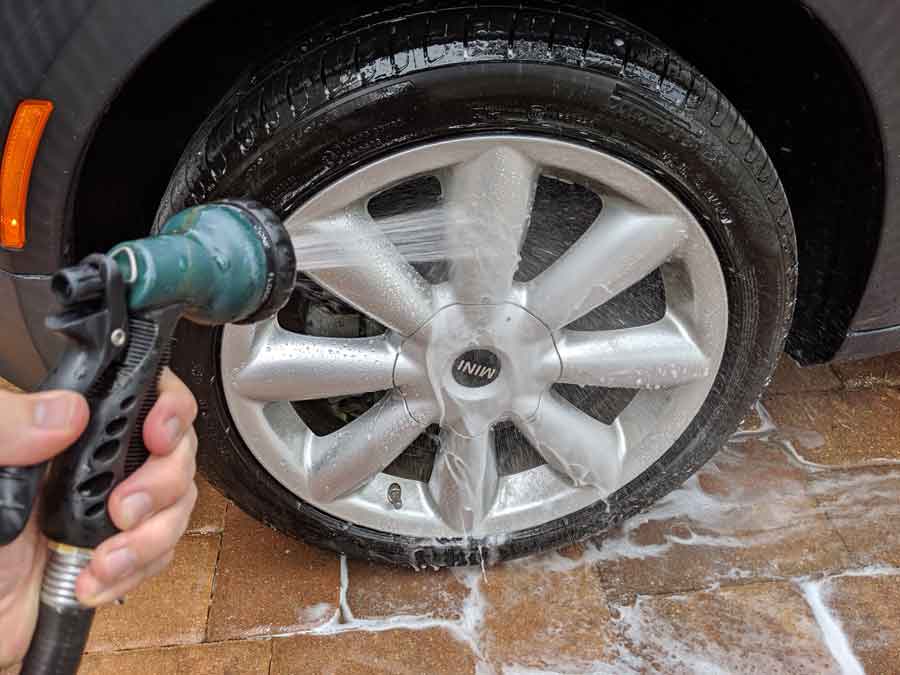 Clean your tires before storage