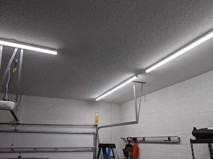 garage overhead led lighting