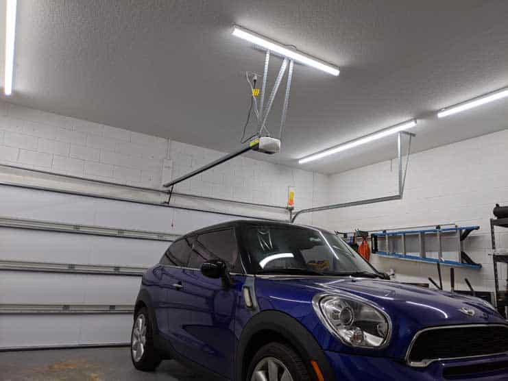 recommended lumens for garage