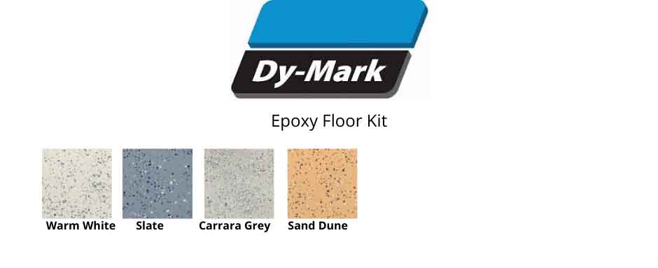 Dy-Mark garage floor epoxy colors