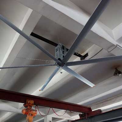 Large garage ceiling fan