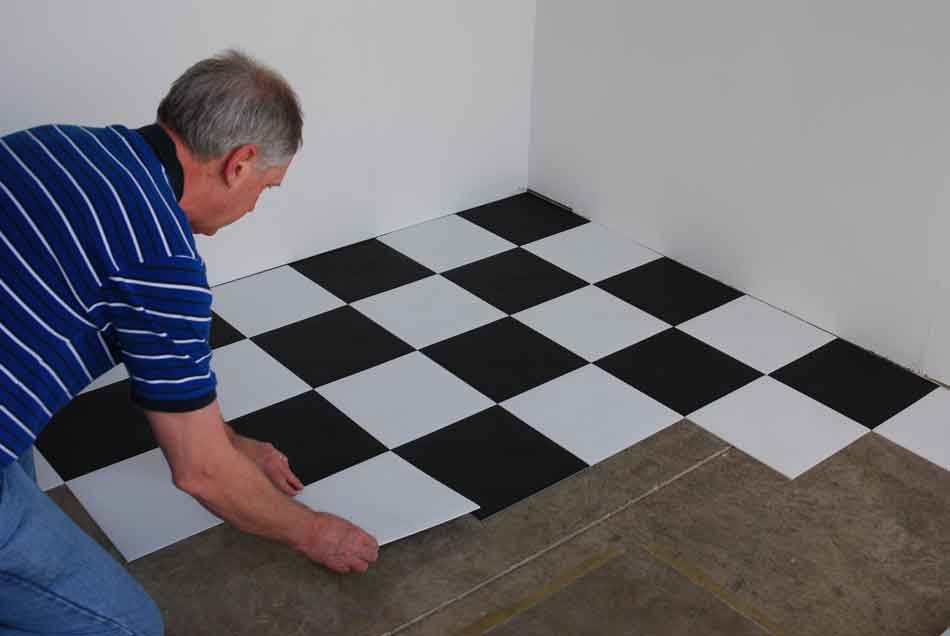 Peel And Stick Garage Floor Tiles Flooring Tips