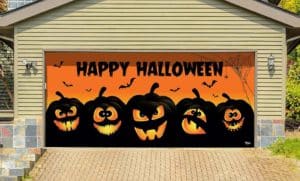 Halloween Garage Door Decorations To Make Your Spooky House Stand Out