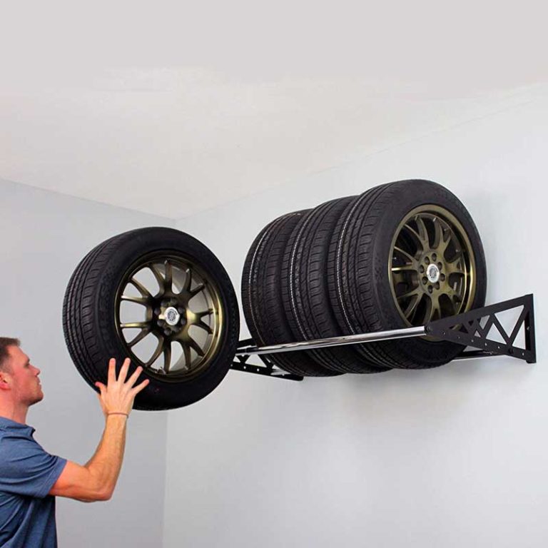 Garage Tire Storage Ideas Tips, Tricks, & Solutions [Infographic]