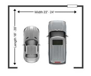 Standard garage sizes - Feature Image