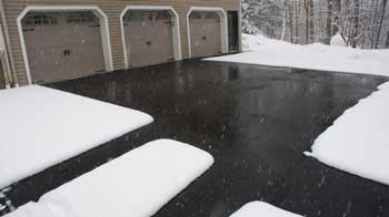 Heated driveway in winter - Feature Image