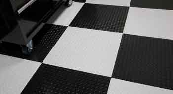 Self-stick garage floor tiles - Feature Image