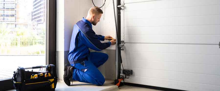 Installing garage door