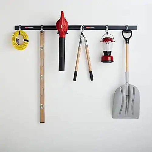 Rubbermaid FastTrack Hook Wall Hanging Kit