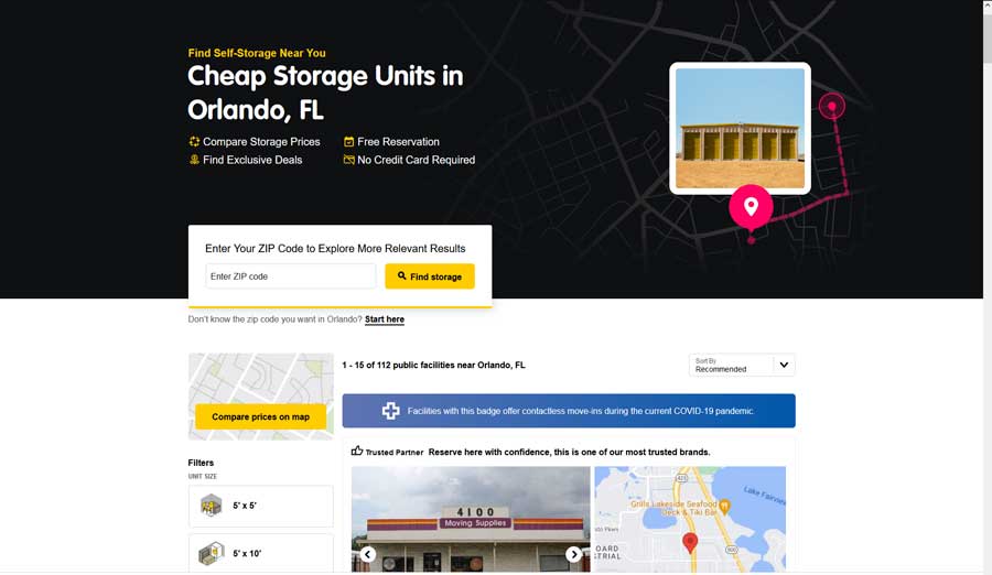 Find a garage for rent on SpareFoot