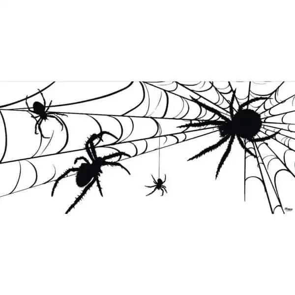 Spiders Halloween Garage Door Mural (7 ft. x 16 ft.)