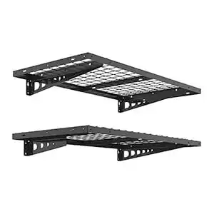 Fleximounts 2' x 4' Wall Shelves (2-Pack)