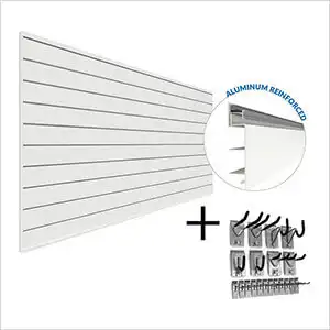 Proslat PROCORE Slatwall Organizer Bundle 8 ft. x 4 ft.