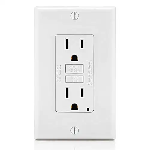 Leviton GFNT1-W SmartlockPro Slim GFCI Receptacle