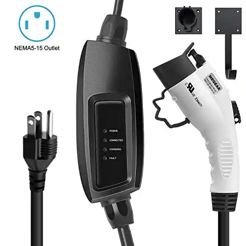 Megear Level 1 EVSE - Home Electric Vehicle Portable Charging Station