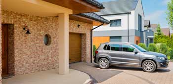 SUV parked in driveway - Feature Image
