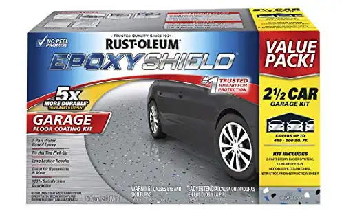 Rust-Oleum EpoxyShield 2.5 Car Garage Floor Coating Kit