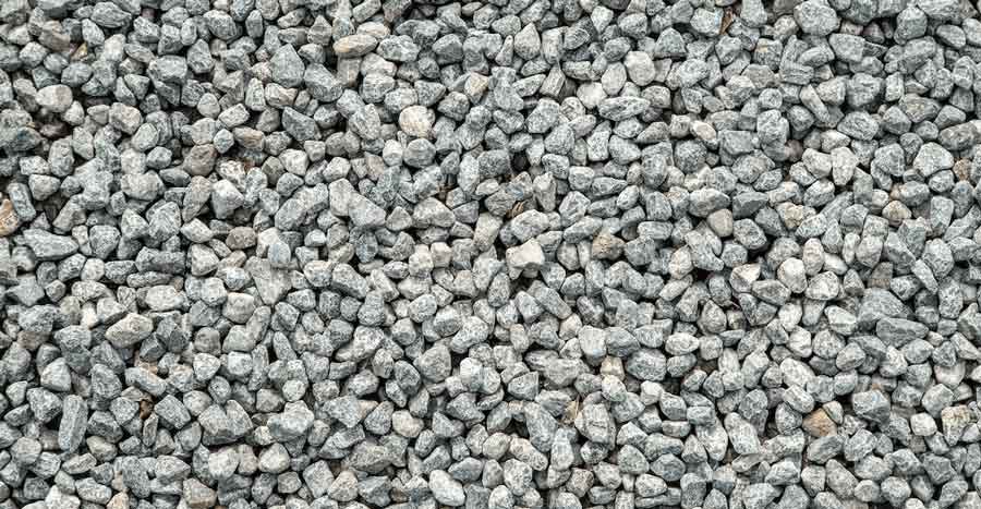 Crushed stone is another popular choice for garage floors
