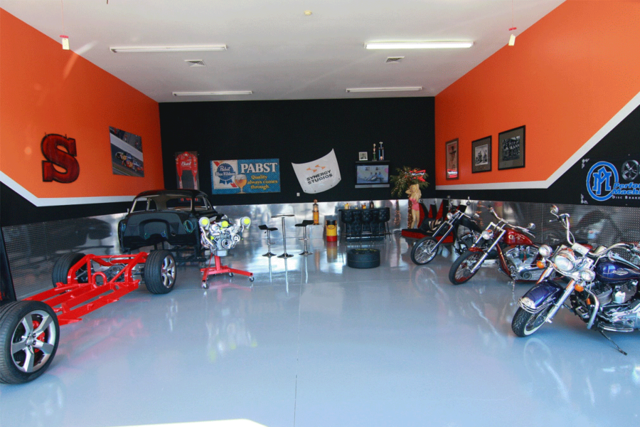 Hyde Park Harley Davidson garage condo