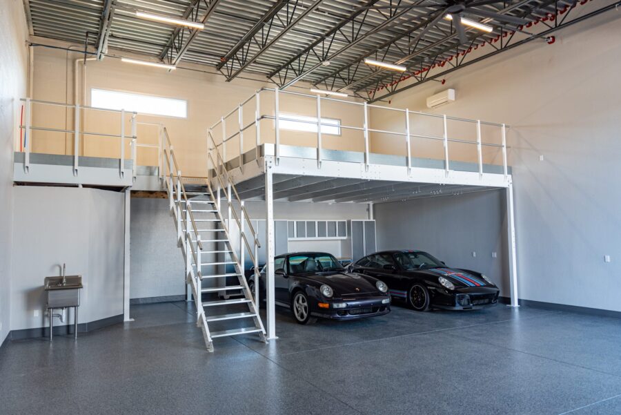 Wheel Base garage condos interior