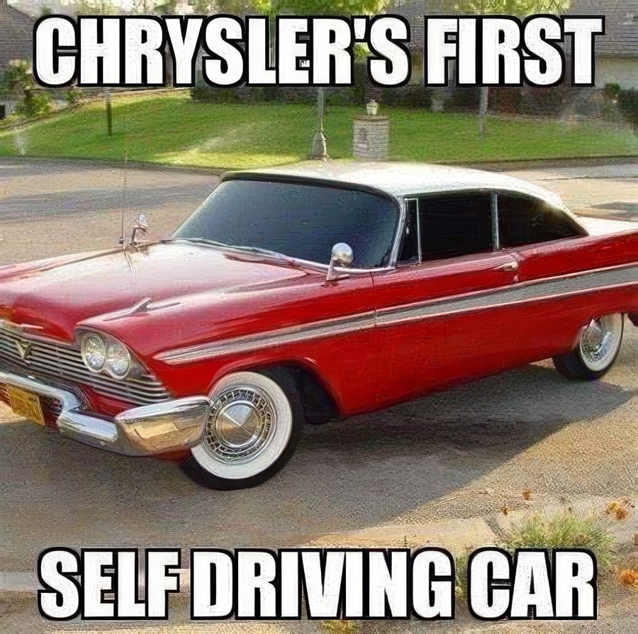 Christine. The first self-driving car