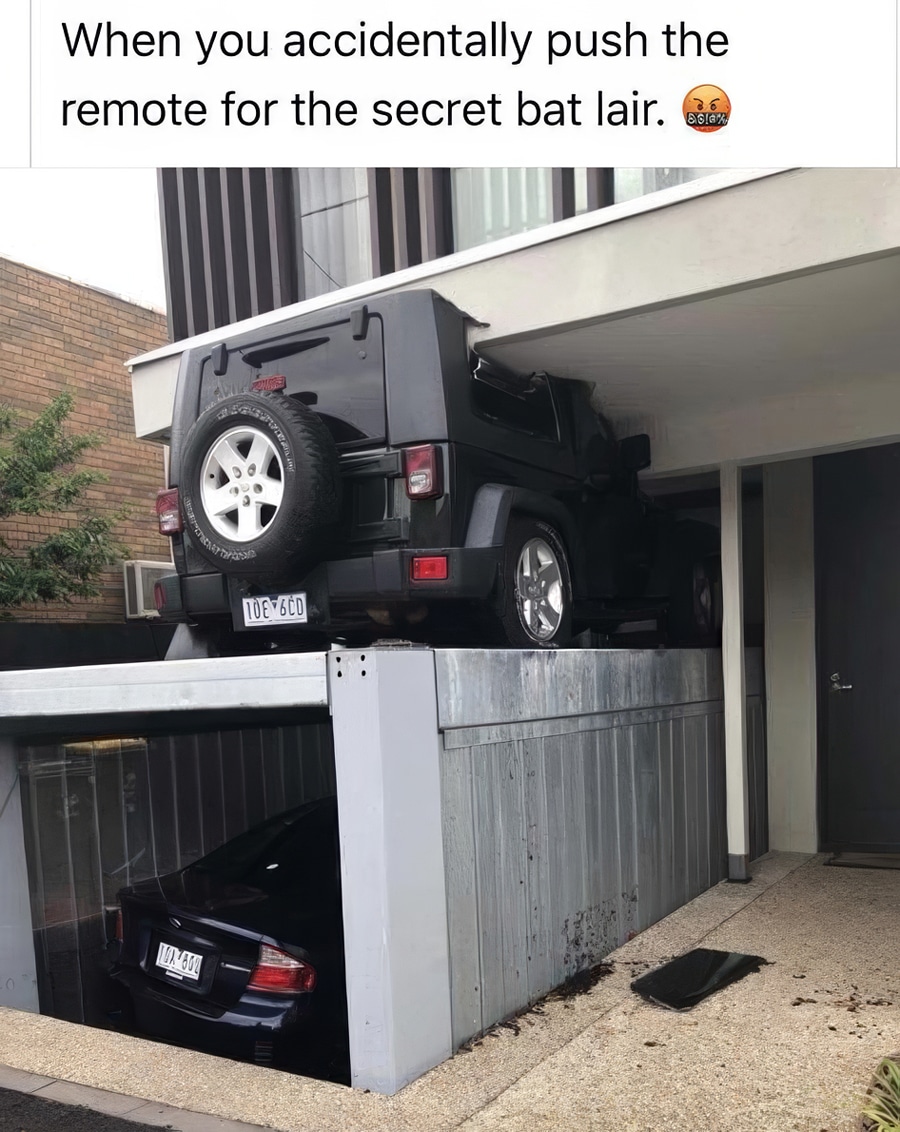 You can't park there!
