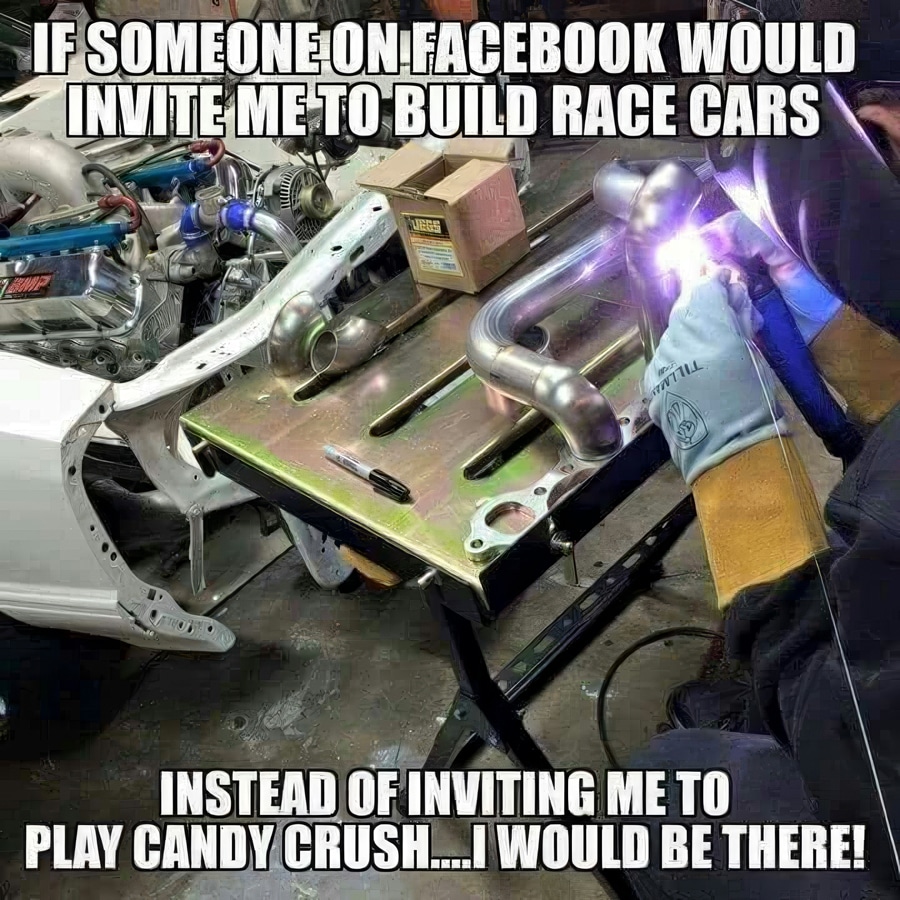 Candy Crush vs building race cars
