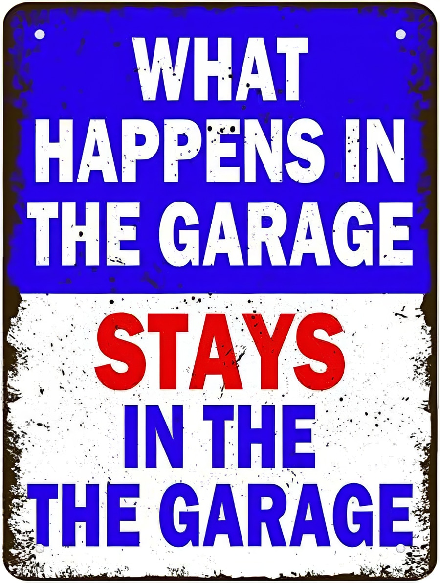 What happens in the garage, stays in the garage