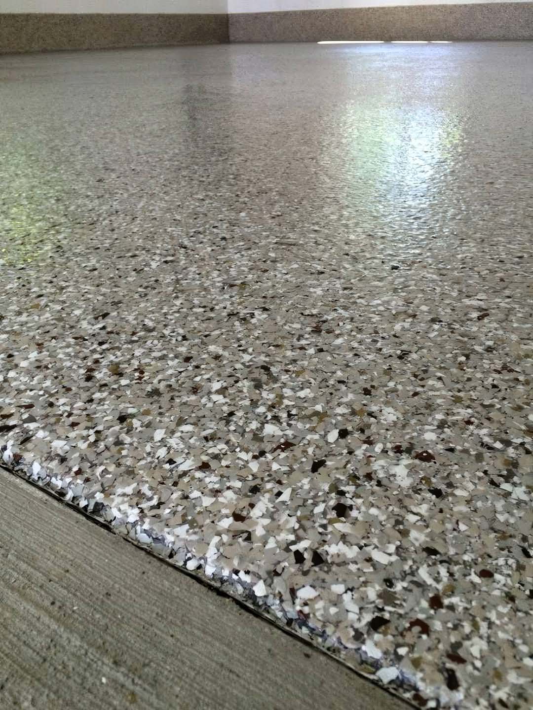 heavy flake epoxy floor