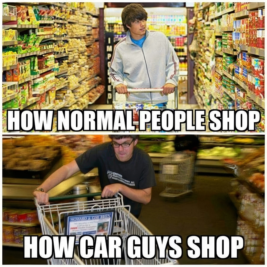How car guys shop