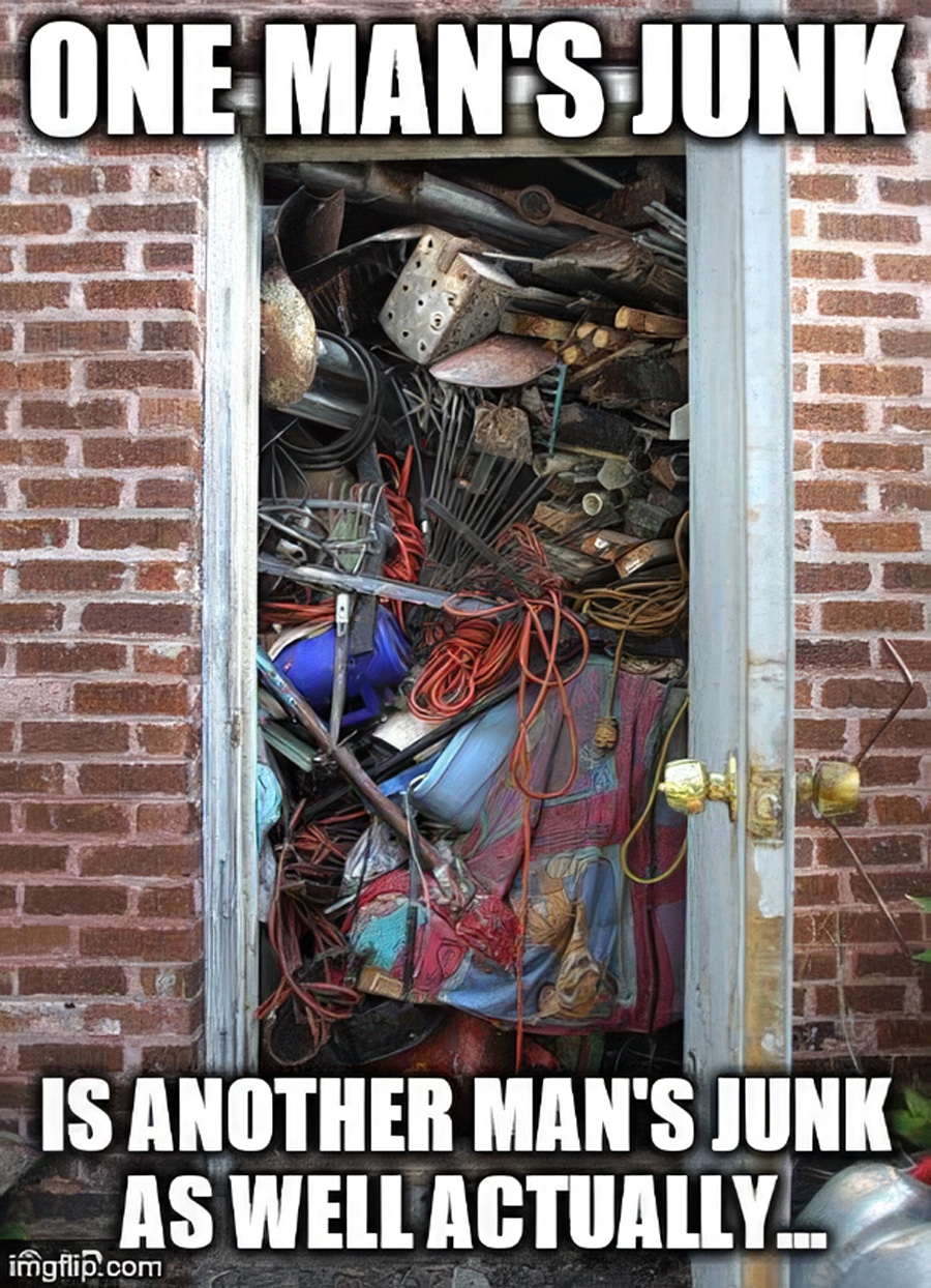 One man's junk is another man's junk