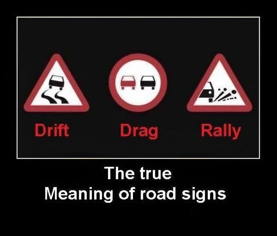 Road signs true meaning