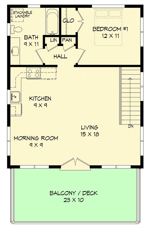 68461vr second floor plan