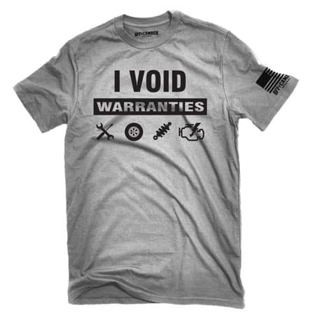 I void warranties T-shirt