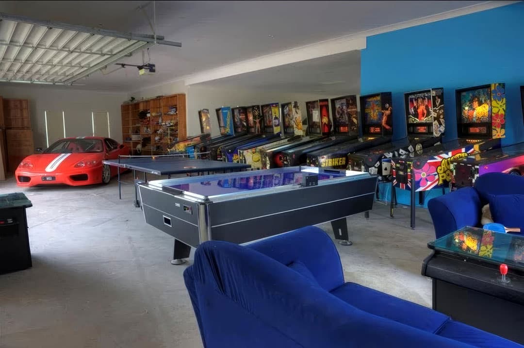 game room man cave