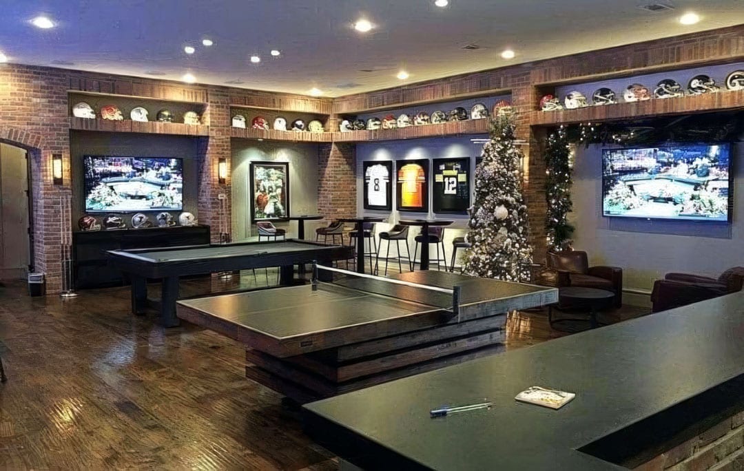 game room man cave