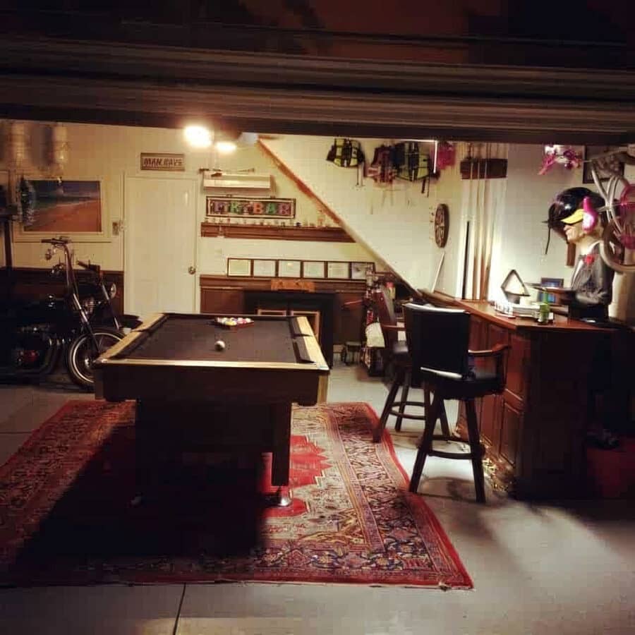 150 Awesome Man Cave Garage Ideas