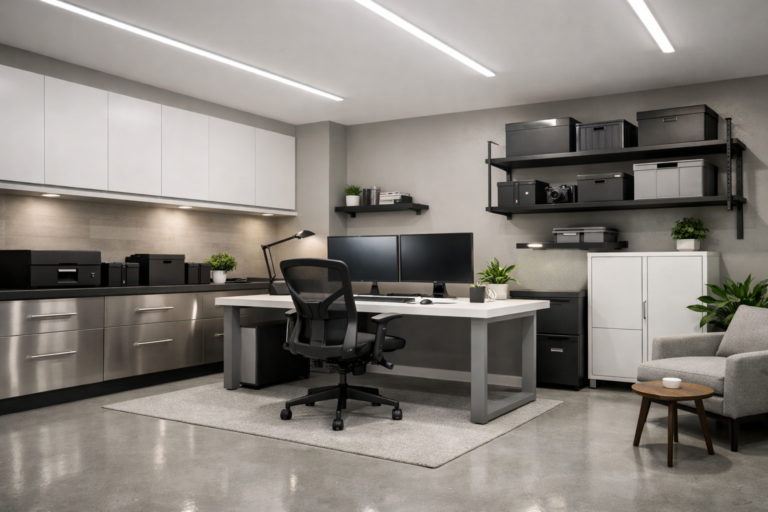 15 Garage Home Office Ideas for Remote Workers