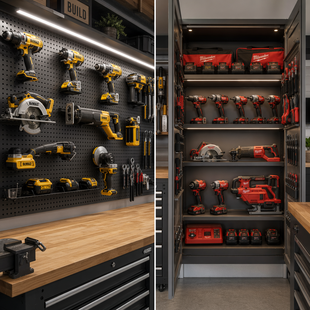 Wall-Mount Systems vs. Cabinet Storage