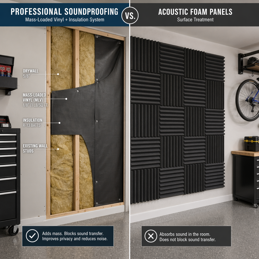 Soundproofing vs. Sound Dampening: Know the Difference