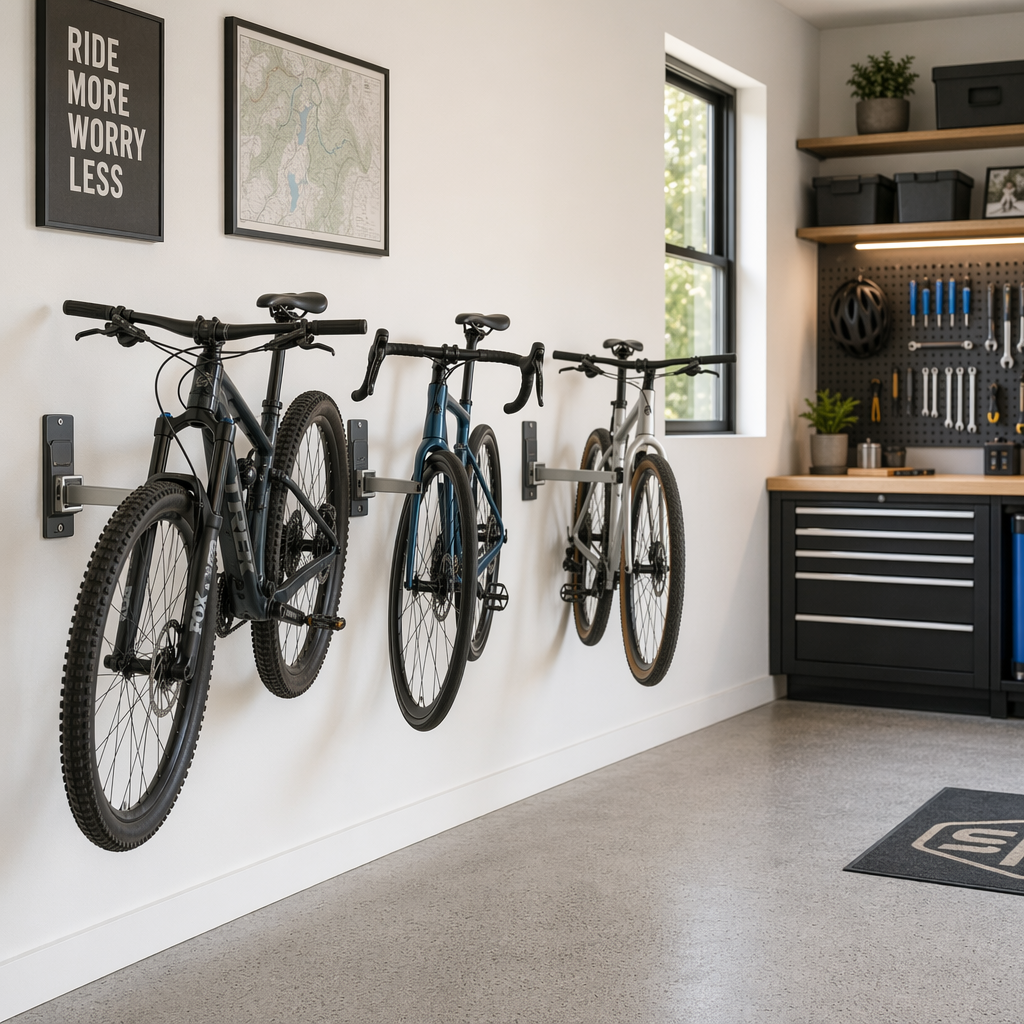 Horizontal Wall-Mounted Racks