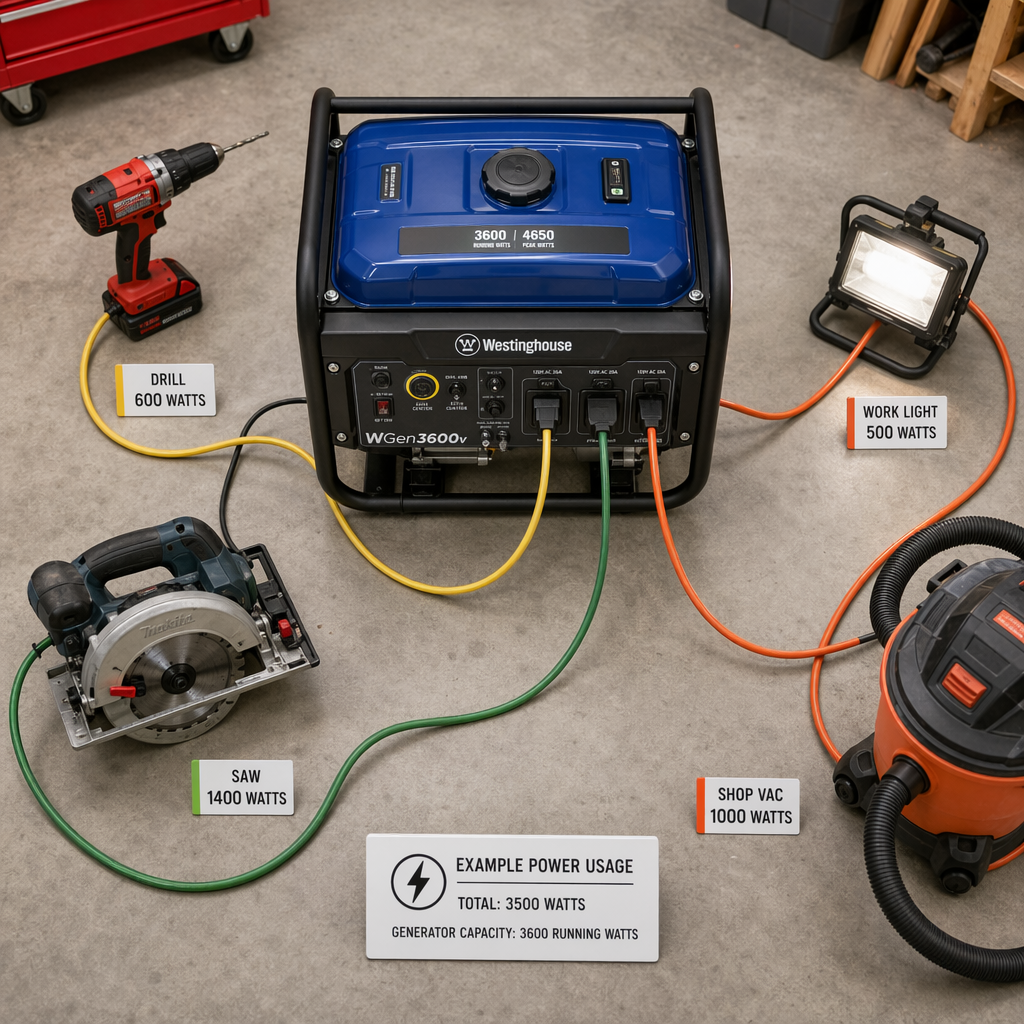 Understanding Generator Wattage for Garage Needs
