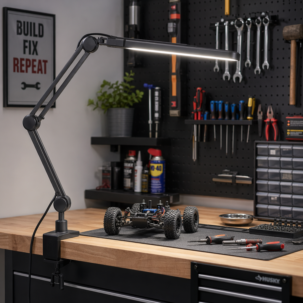 Articulating LED Task Lamps