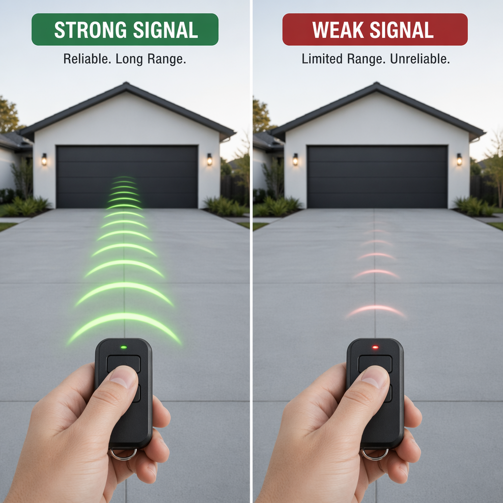 Why Your Garage Door Opener Range Decreases Over Time
