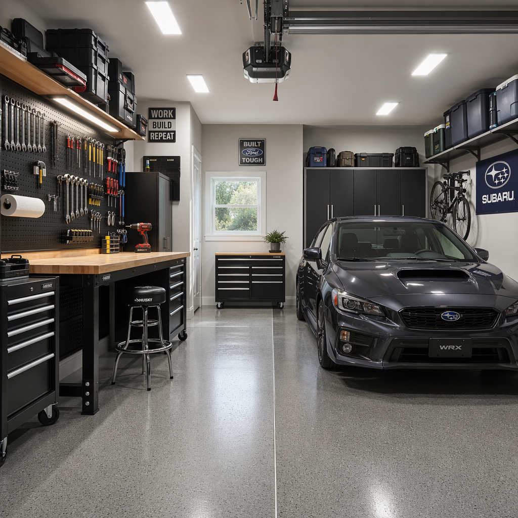Workshop and Parking Combos