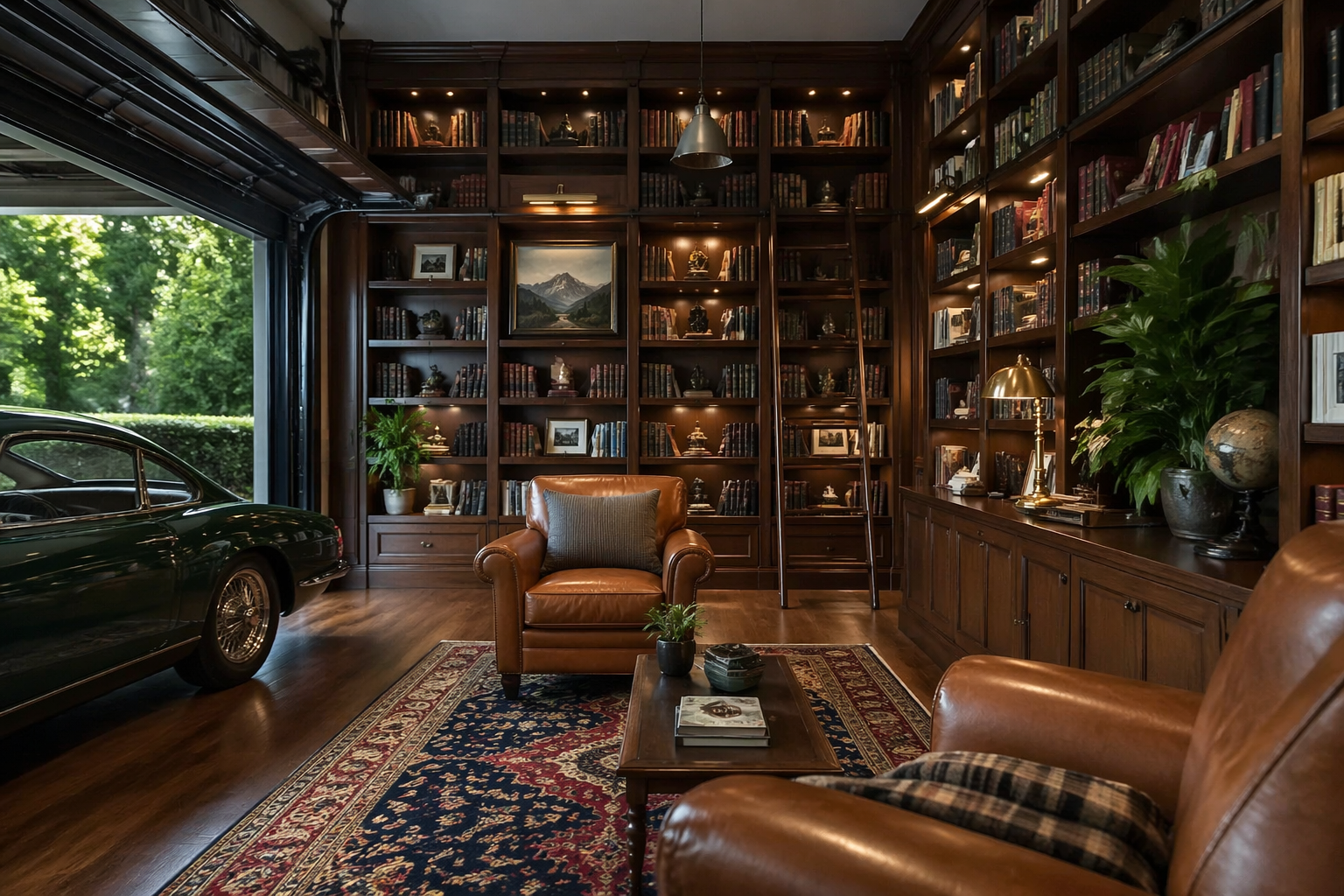 20 Garage Library Ideas for the Ultimate Reading Retreat