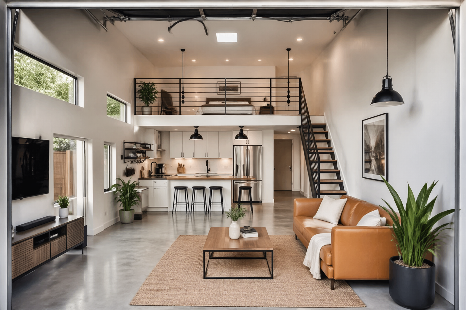 22 Garage Studio Apartment Ideas for a Full Garage Conversion