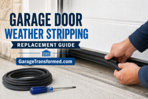 Garage Door Weather Stripping Replacement Guide